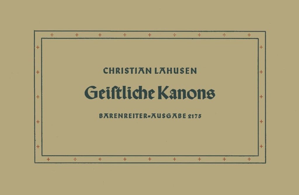 Geistliche Kanons nach Spruechen der Bibel